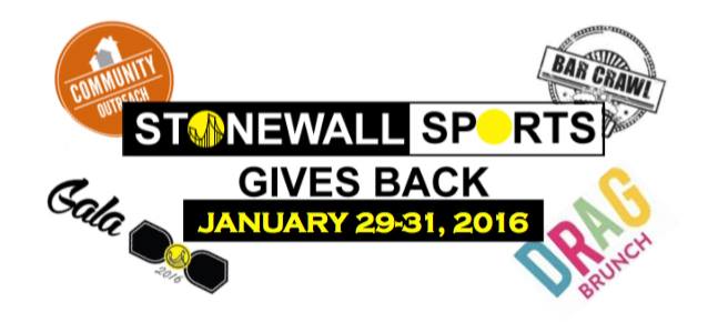 Stonewall Sports Gives Back
